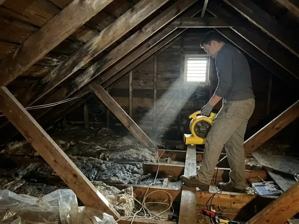 attic-water-damage-drying-proc-007 — frequently asked questions, Emergency Water Extraction & 24/7 Flood Response in Annanda…